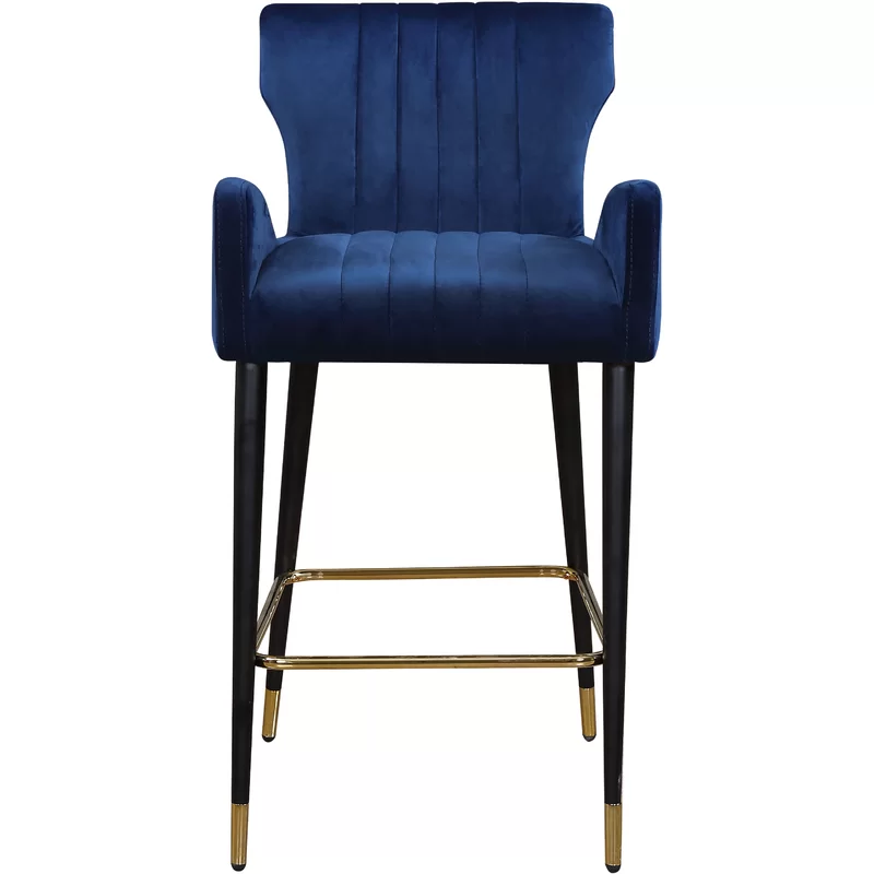 Barstool - Hammel Velvet (Navy)