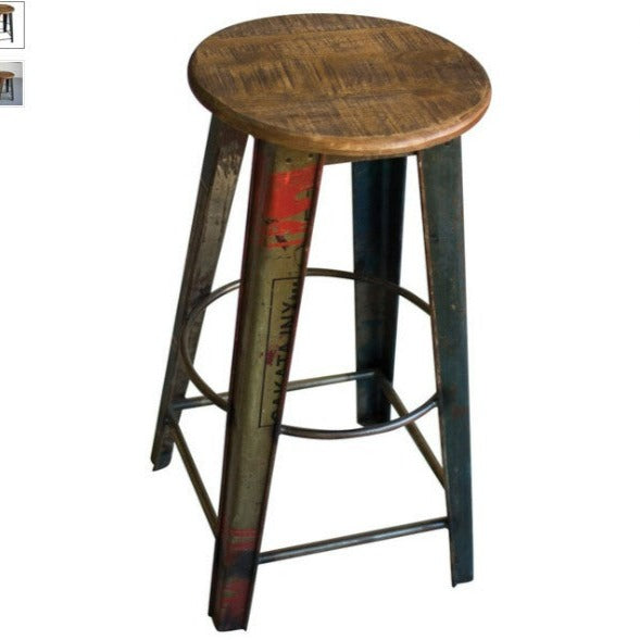 Barstool - Recycled Metal