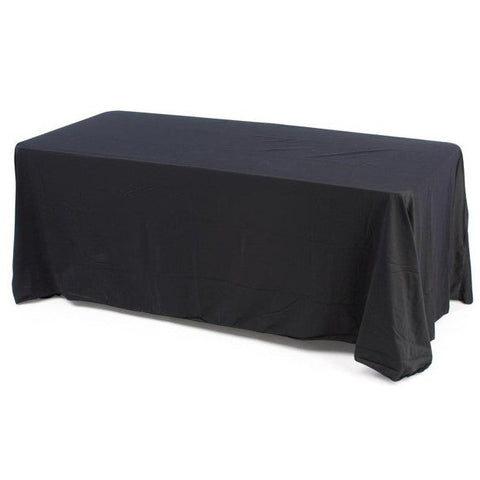 Rectangle Banquet Tables with Polyester Linen (Available in 4' / 6' / 8')