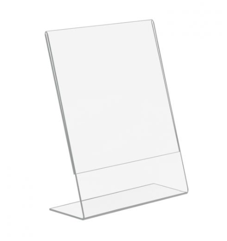 Acrylic Sign Holder for 8.5 x 11