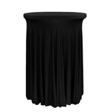 Bistro Table with Polyester Linen
